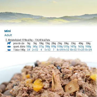 Recomendacao diaria Racao Umida N-D Quinoa Caes Digestion 140 g 4